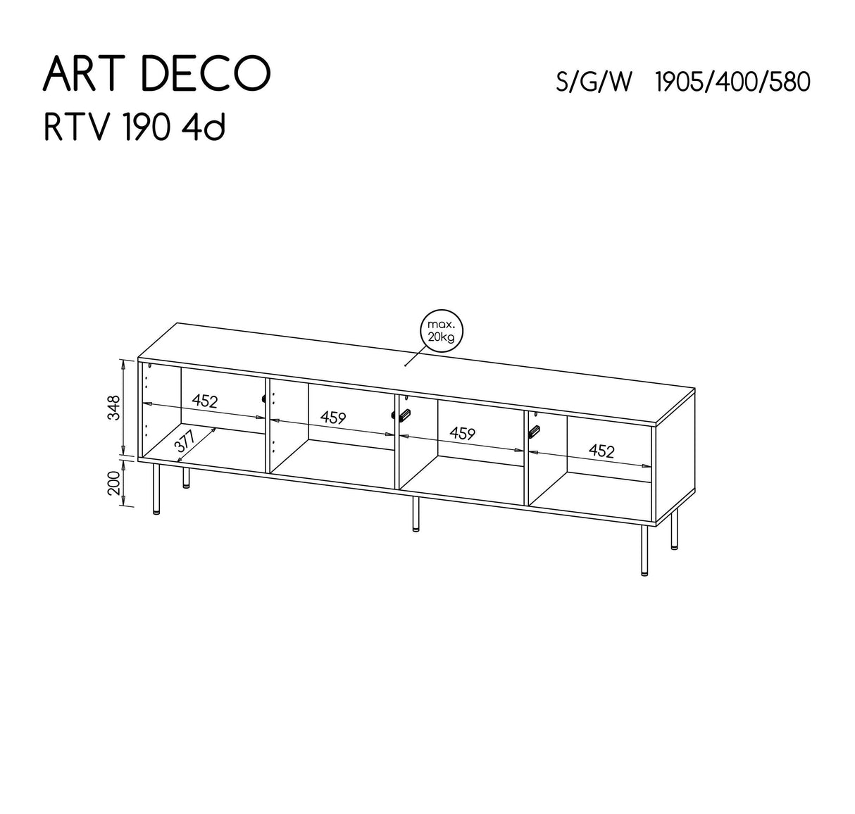 TV Stand HA6839