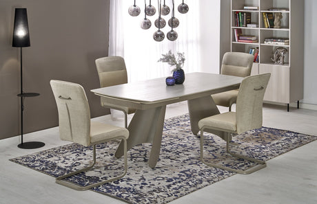 Extendable Dining Table Travertine Harmony