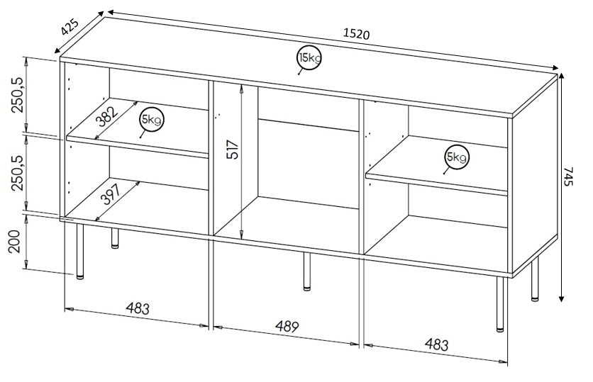 Chest of Drawer HA4543