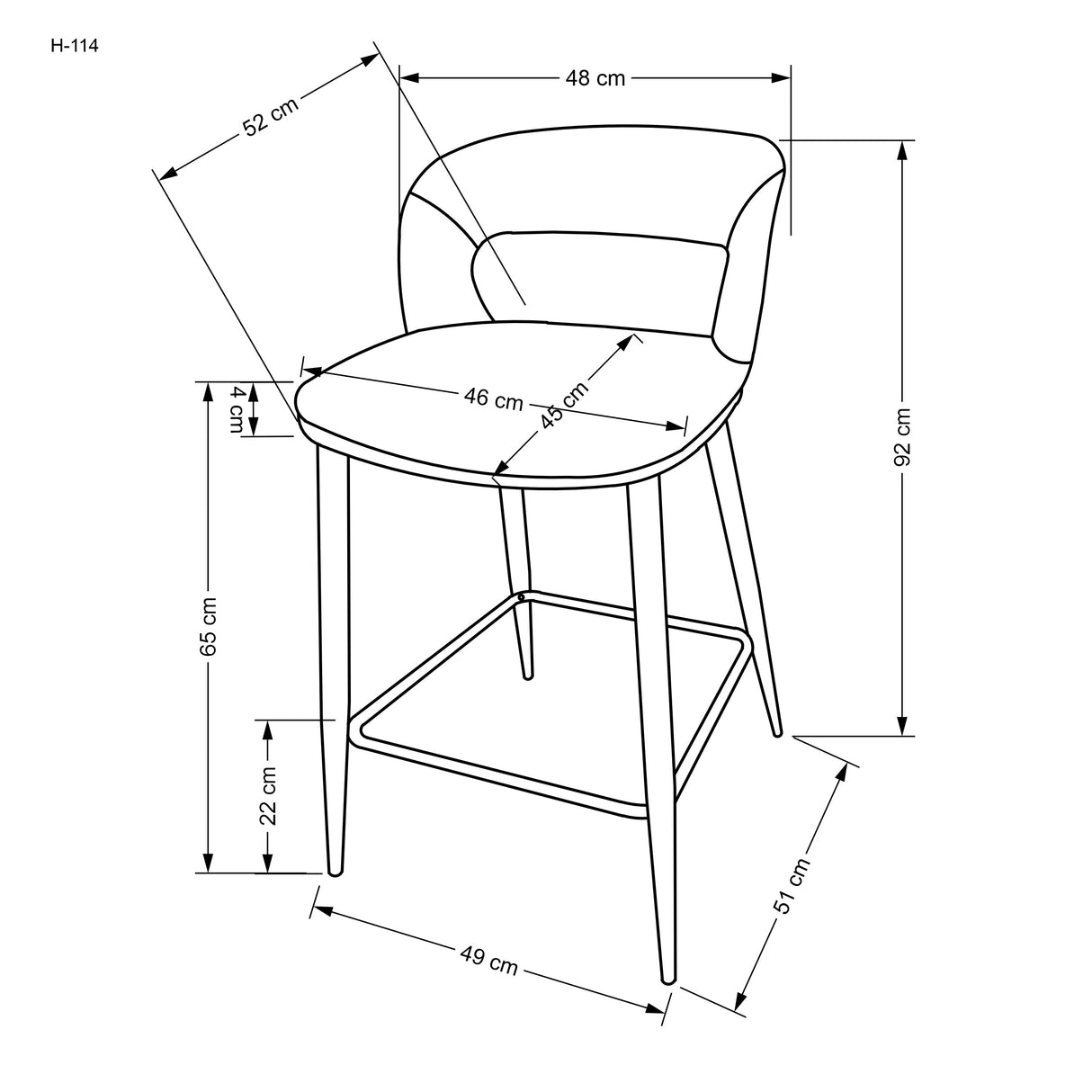 Bar Stool HA6053