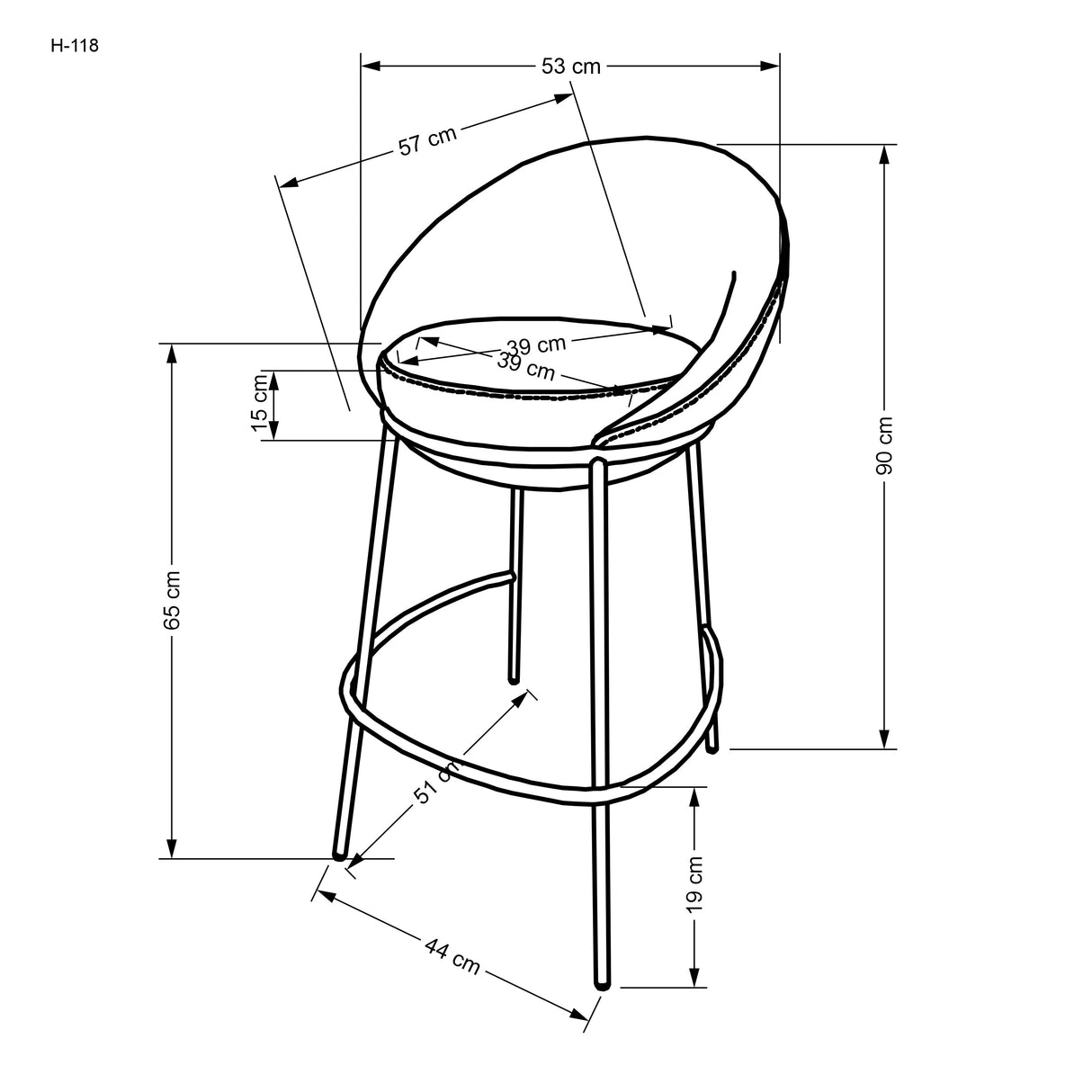 Bar Stool HA7036