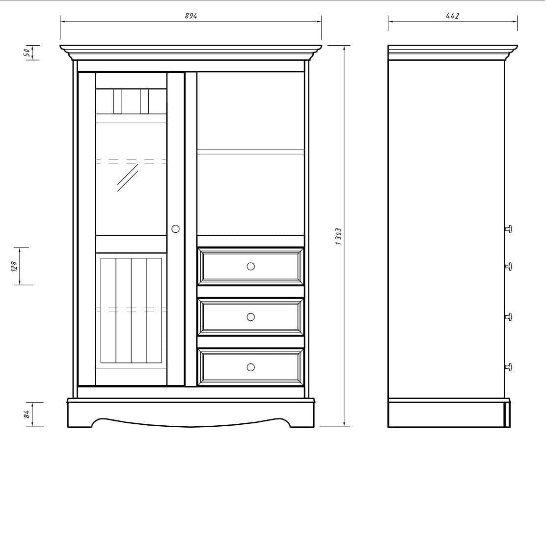 Display Cabinet KT1136