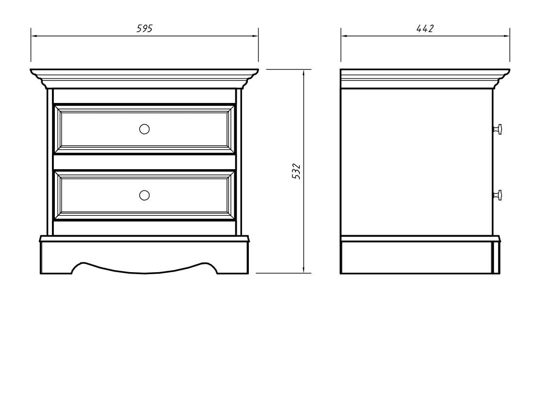 Night Stand KT1116