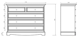 Chest of Drawer KT1088