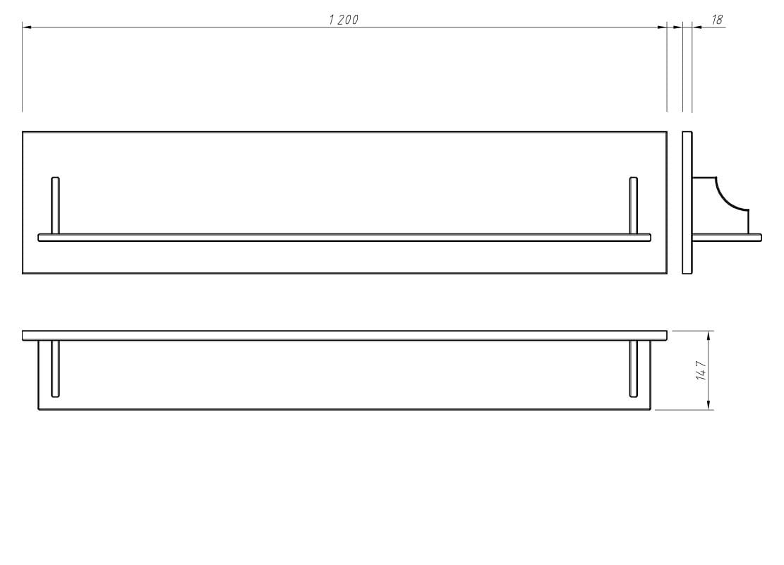 Shelf KT1100