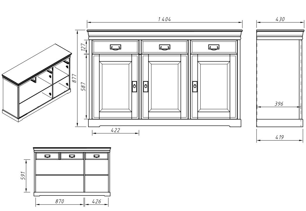 Chest of Drawer KT1184