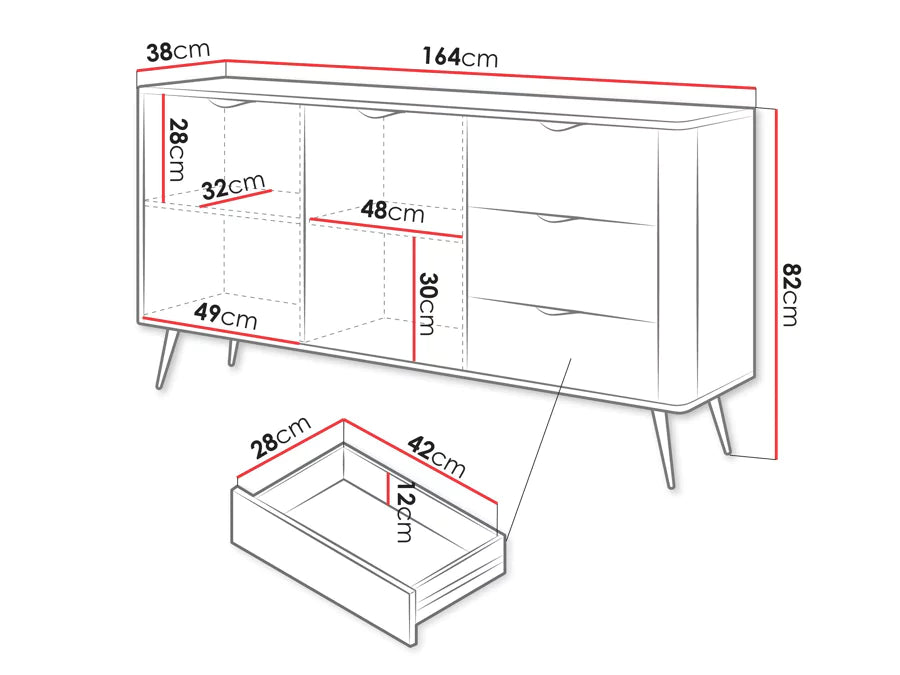 Chest of drawers LA5557