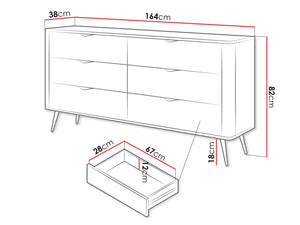 Chest of drawers LA5555