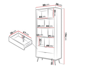 Bookshelf LA5556