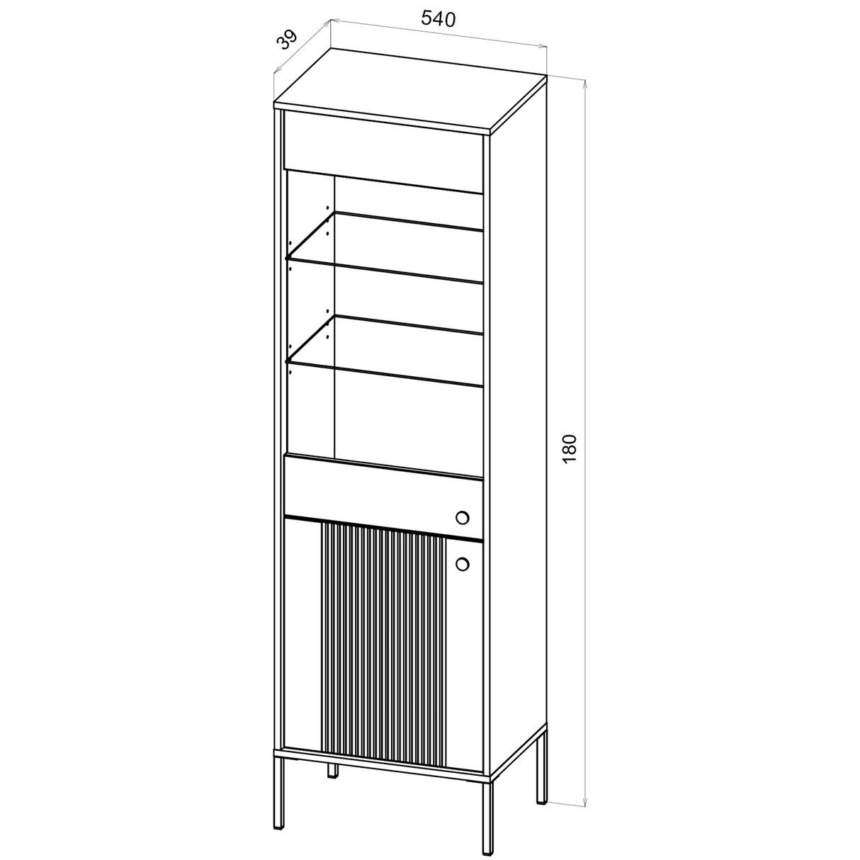 Display Cabinet WP1211