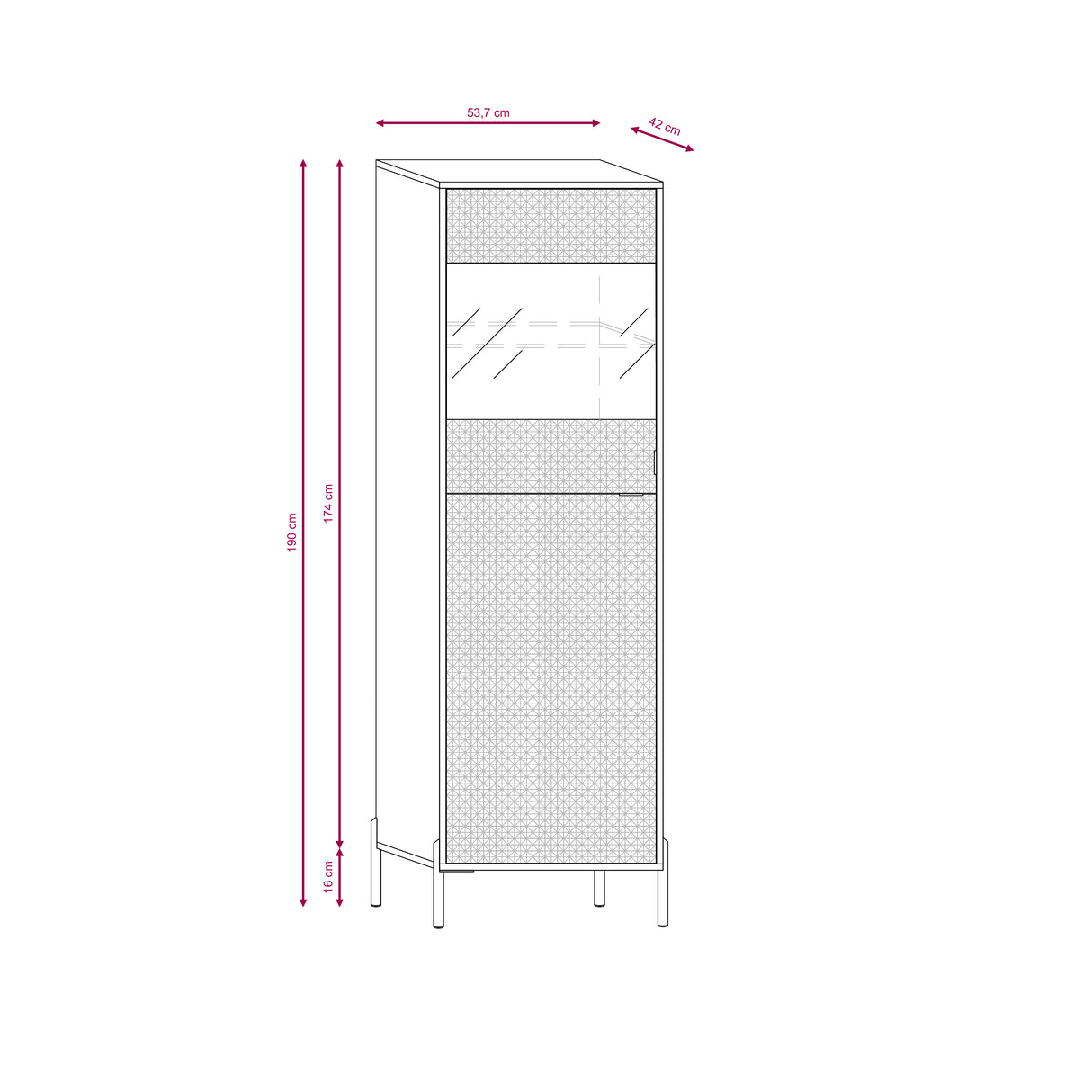 Display Cabinet WP1208