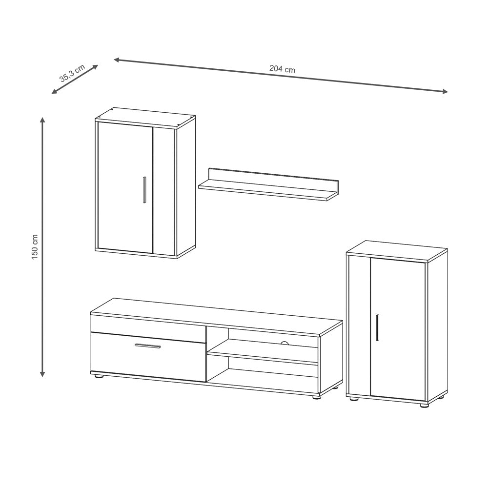 Wall Unit WP1631