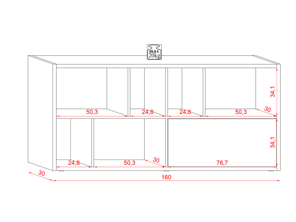 Bookshelf WP1303