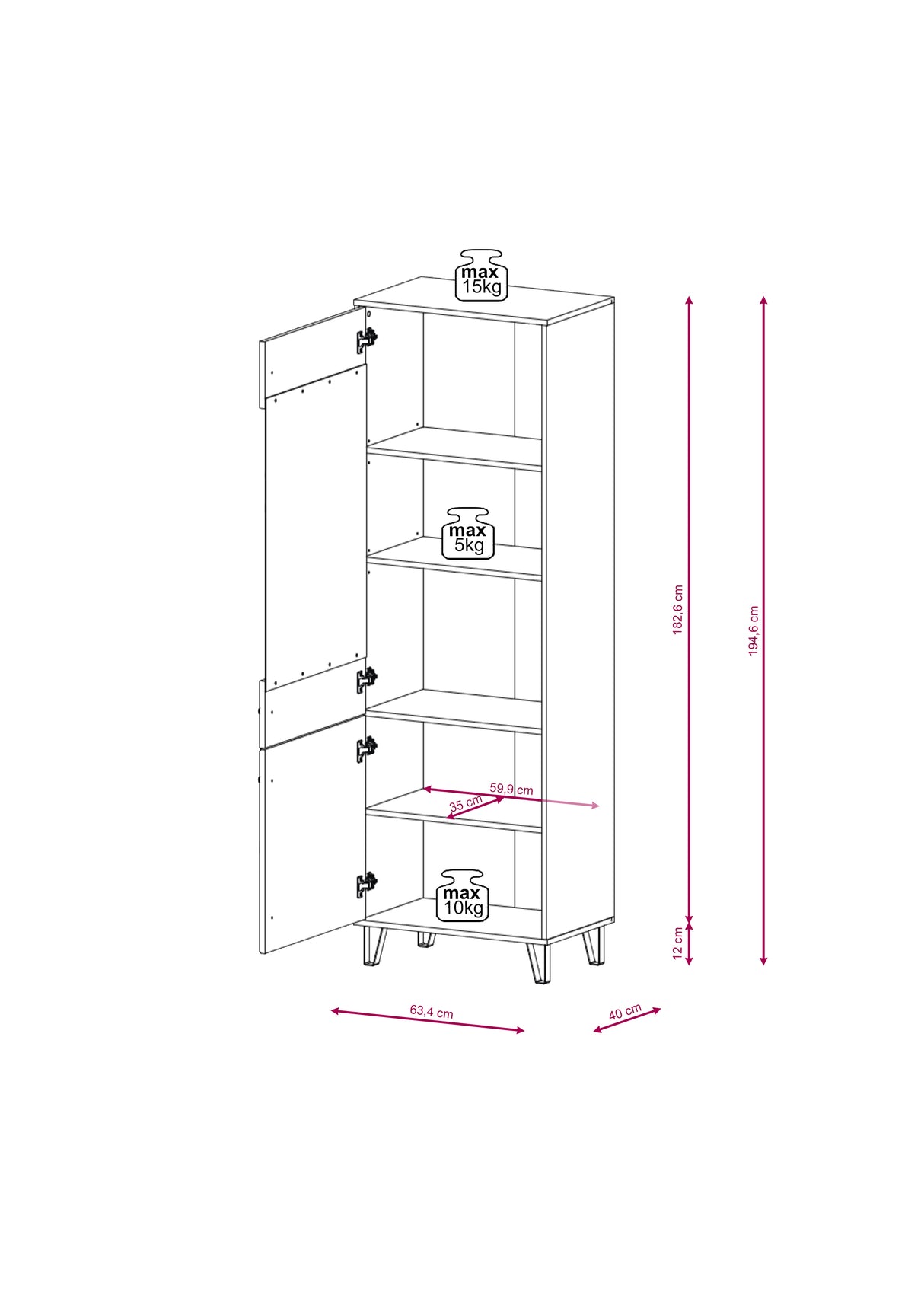 Display Cabinet WP1170