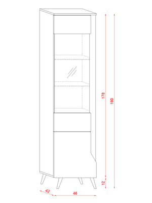 Display Cabinet WP1172