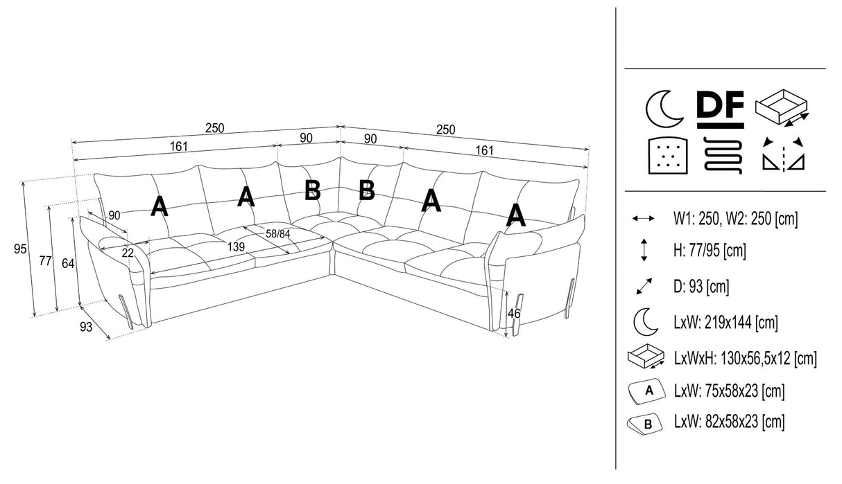 Corner Sofa BE166