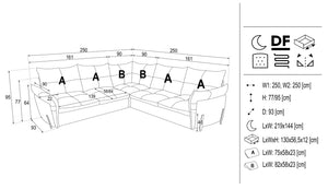 Corner Sofa BE166