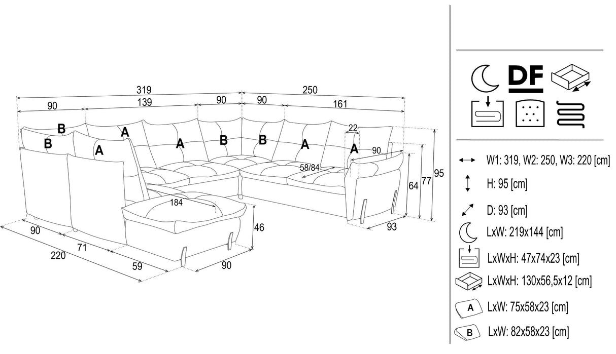 Corner Sofa BE168