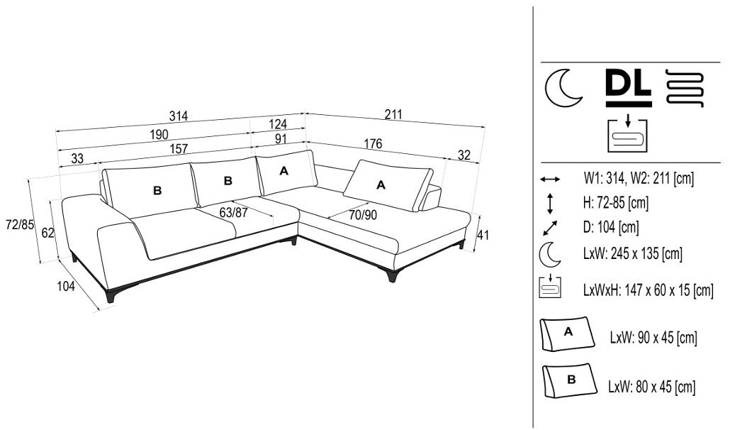 Sofa BE084