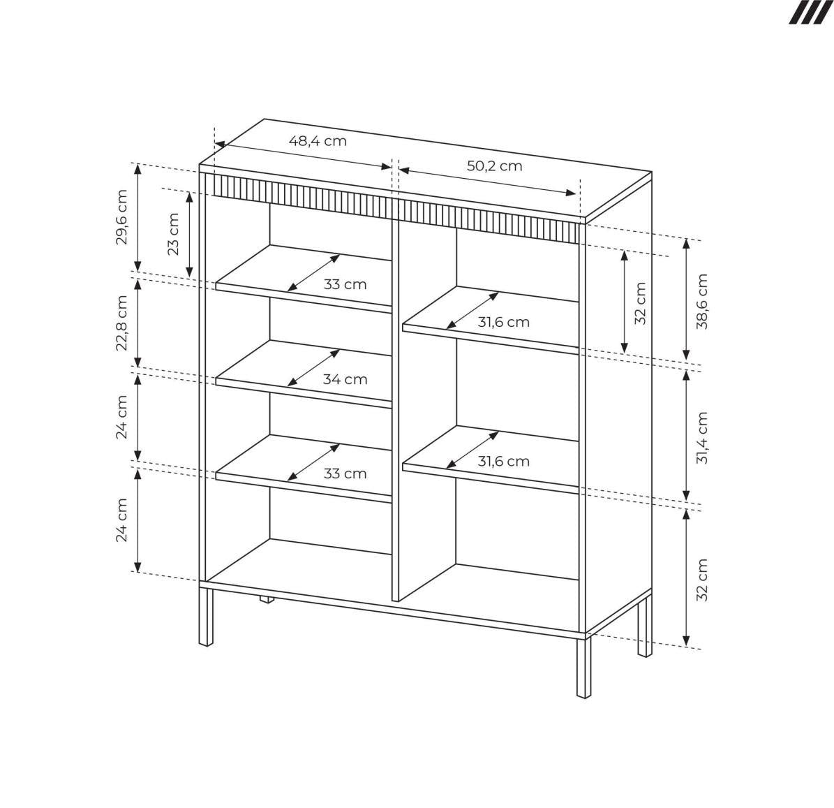 Chest of drawers LA5564