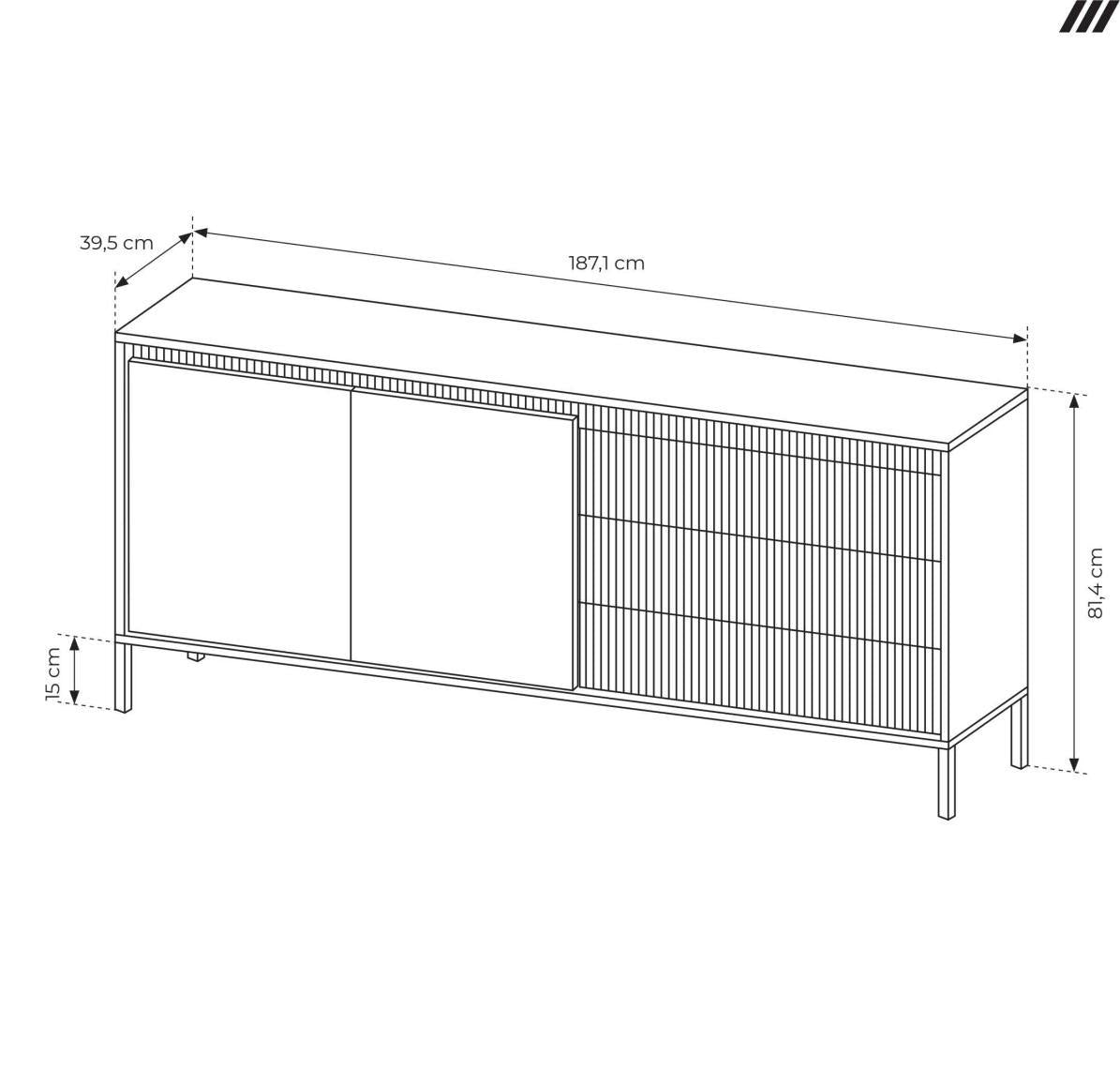 Chest of drawers LA5566