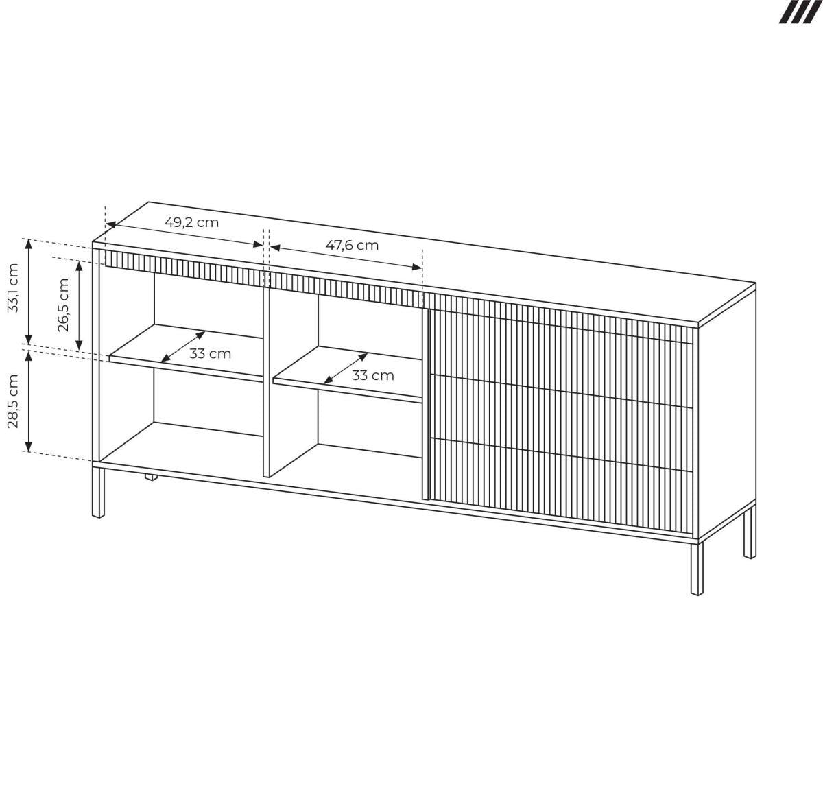 Chest of drawers LA5566