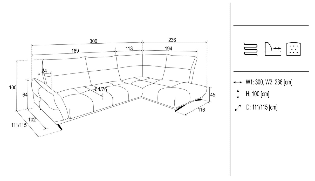 Corner Sofa BE171