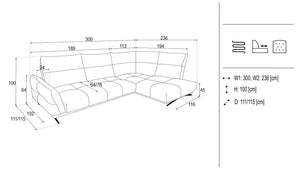 Corner Sofa BE171