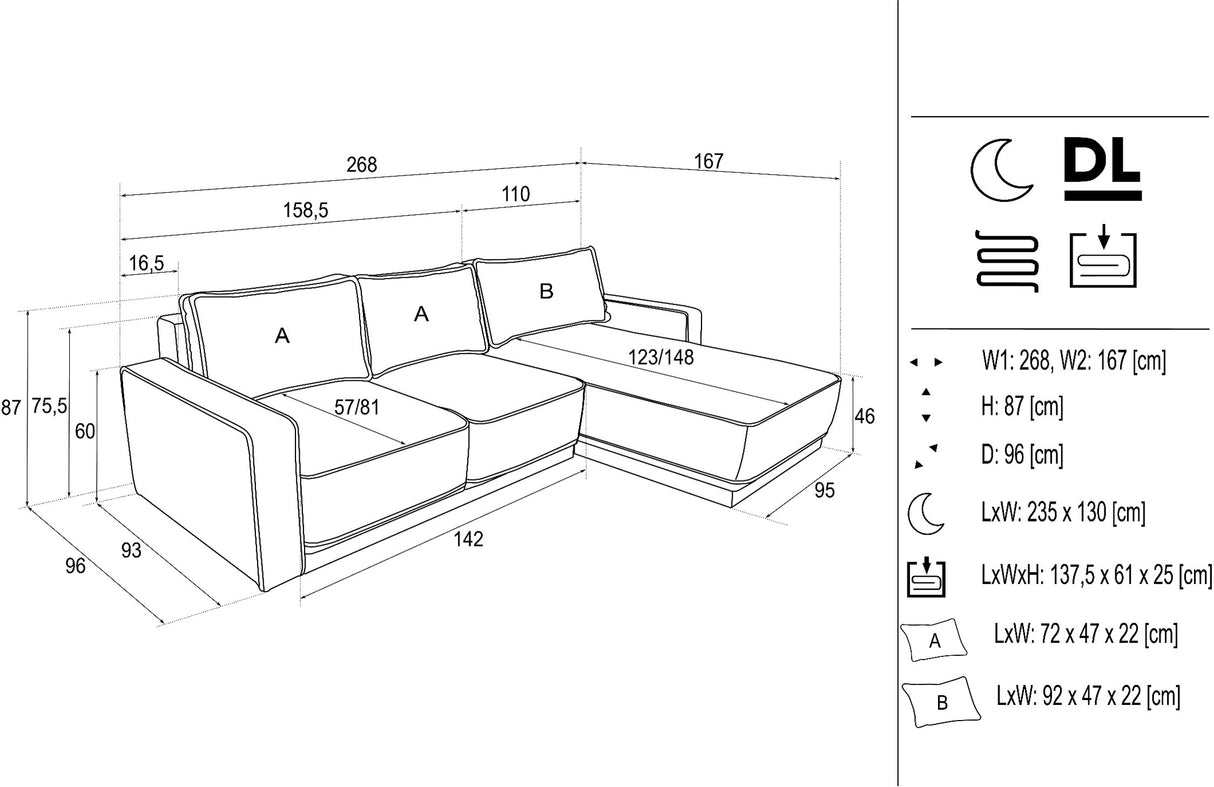 Corner sofa BE031