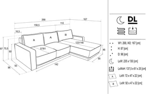 Corner sofa BE031