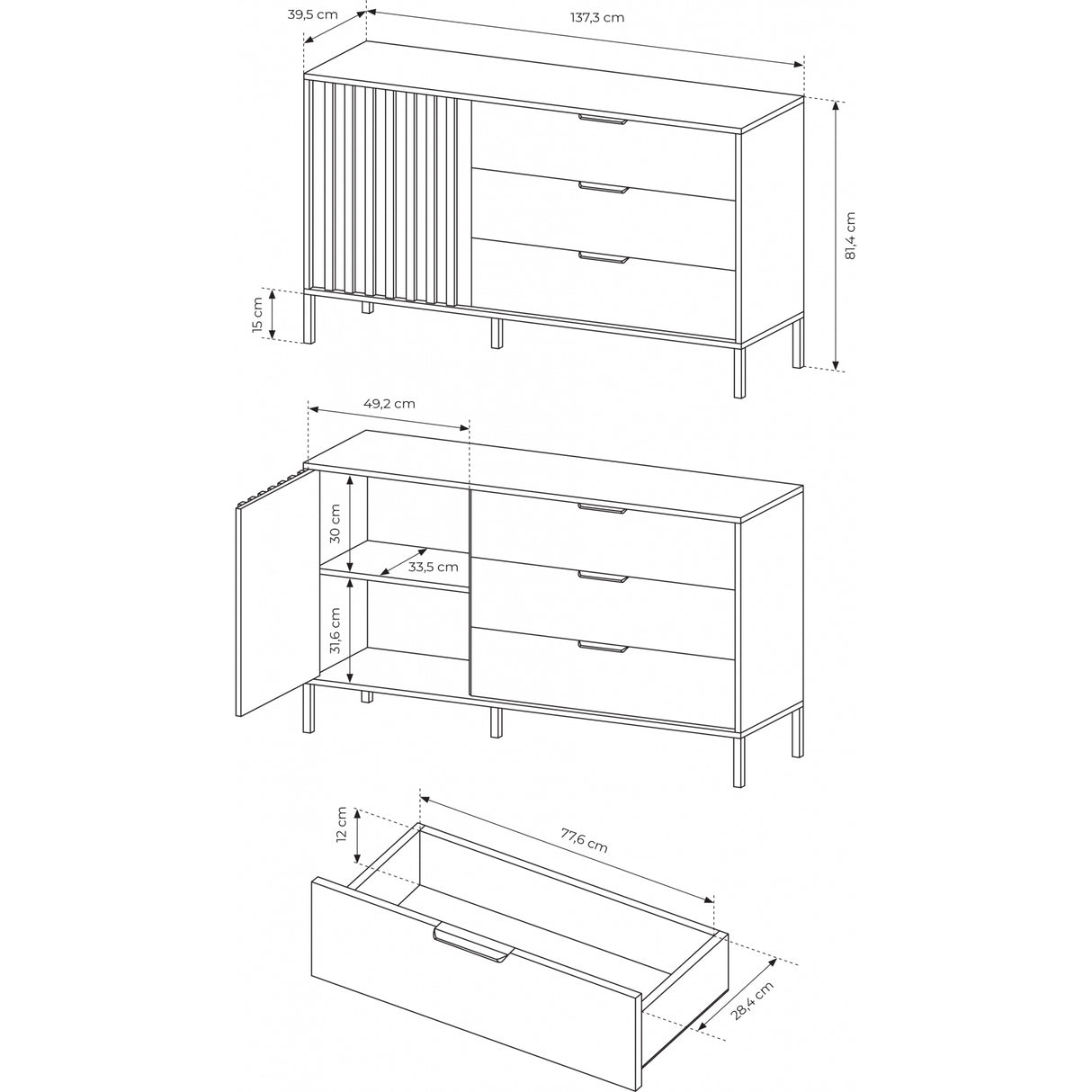 Bedroom furniture set LA5174