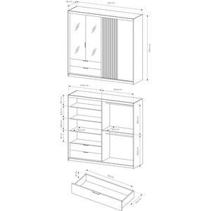 Bedroom furniture set LA5174