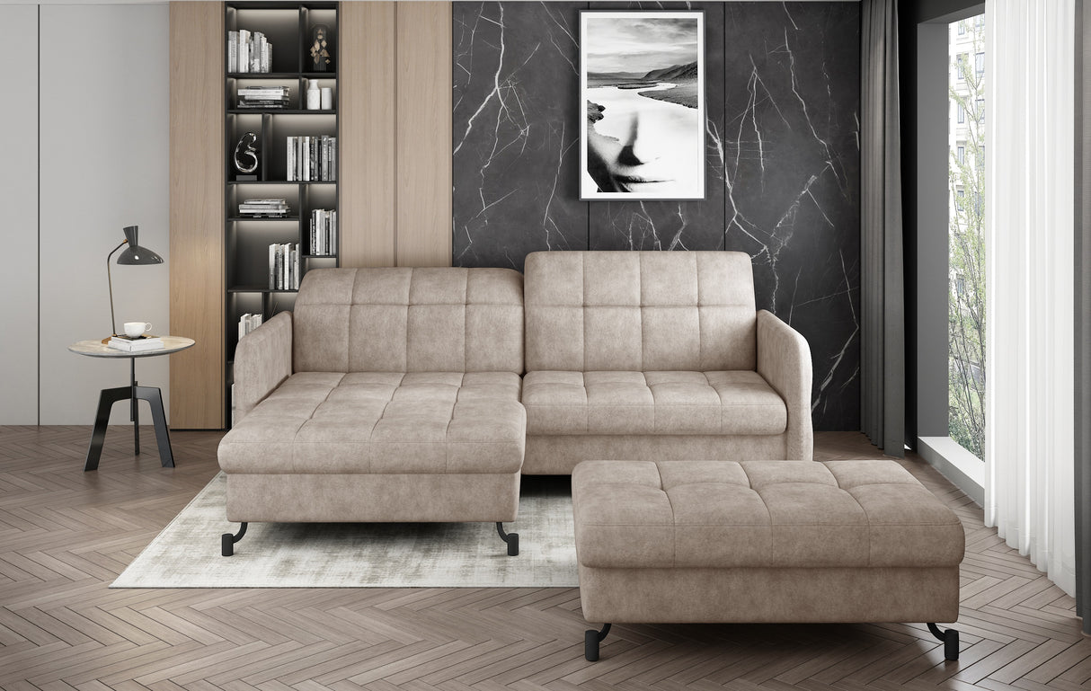 Corner sofa and pouf suite EL1768