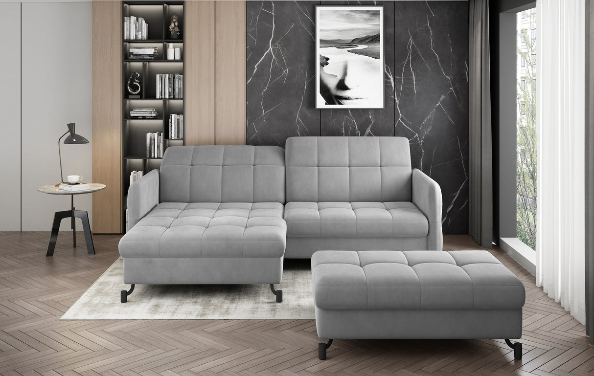 Corner sofa and pouf suite EL1768