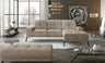 Corner sofa and pouf suite EL7976