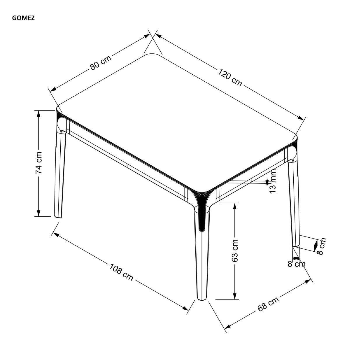 Dining Table HA2398