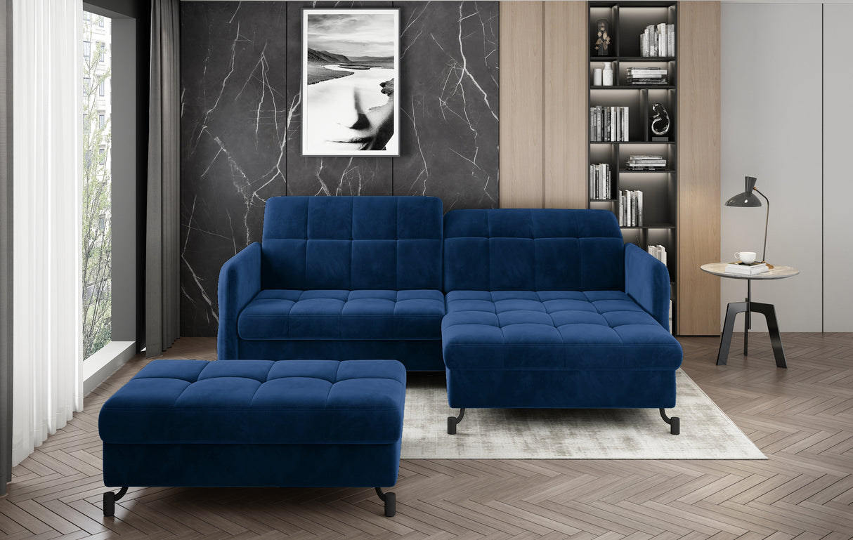 Corner sofa and pouf suite EL1768