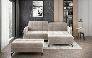 Corner sofa and pouf suite EL1768