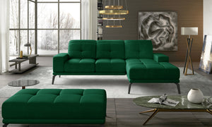 Corner sofa and pouf suite EL7976