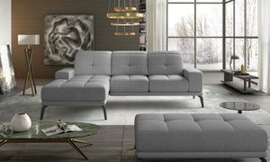 Corner sofa and pouf suite EL7976