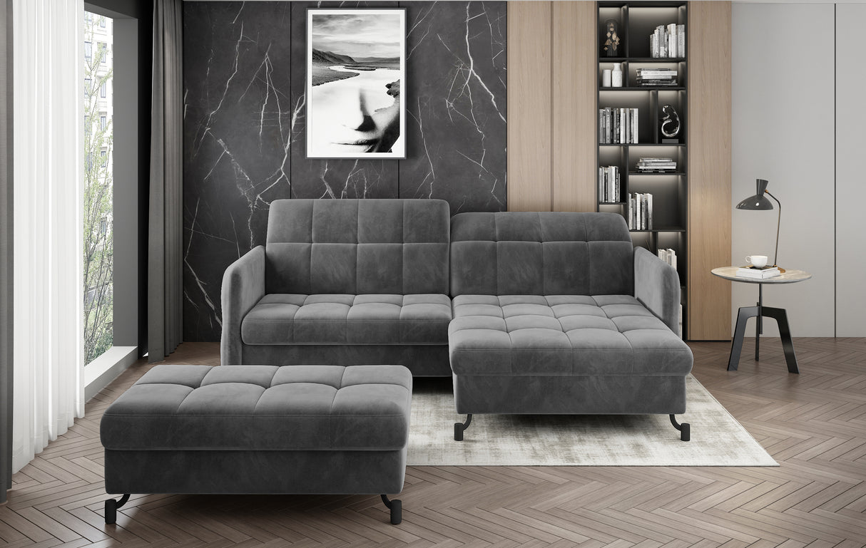 Corner sofa and pouf suite EL1768