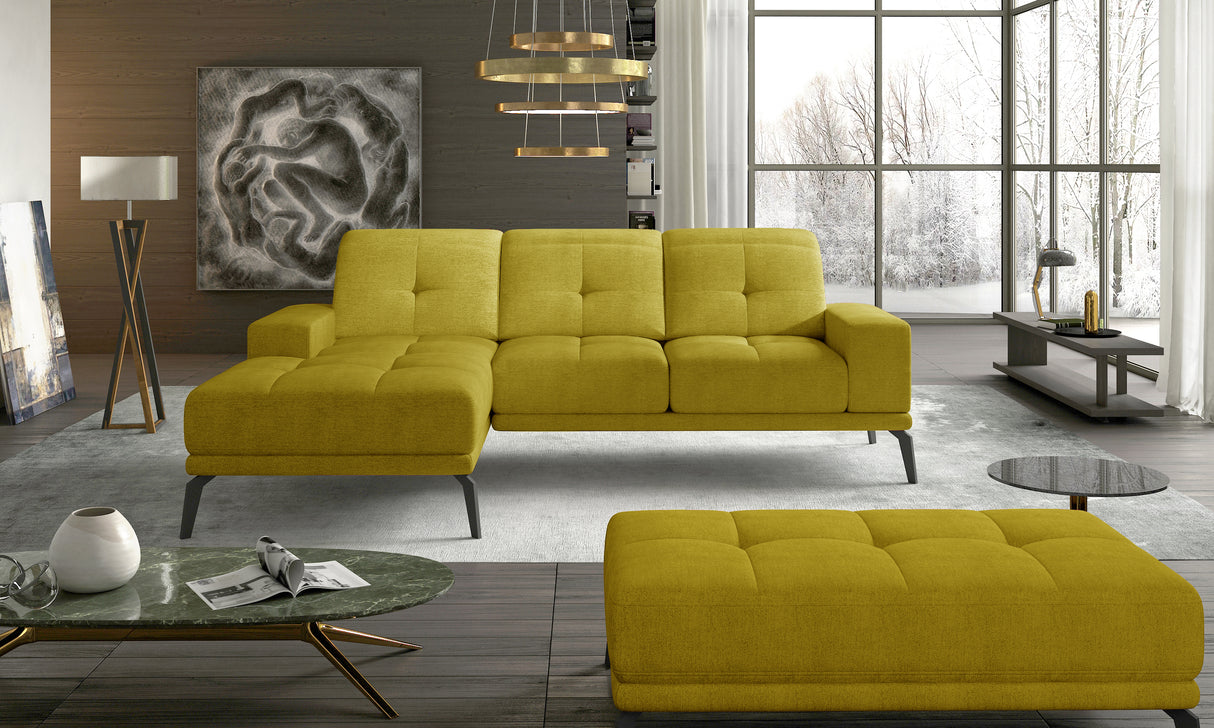 Corner sofa and pouf suite EL7976