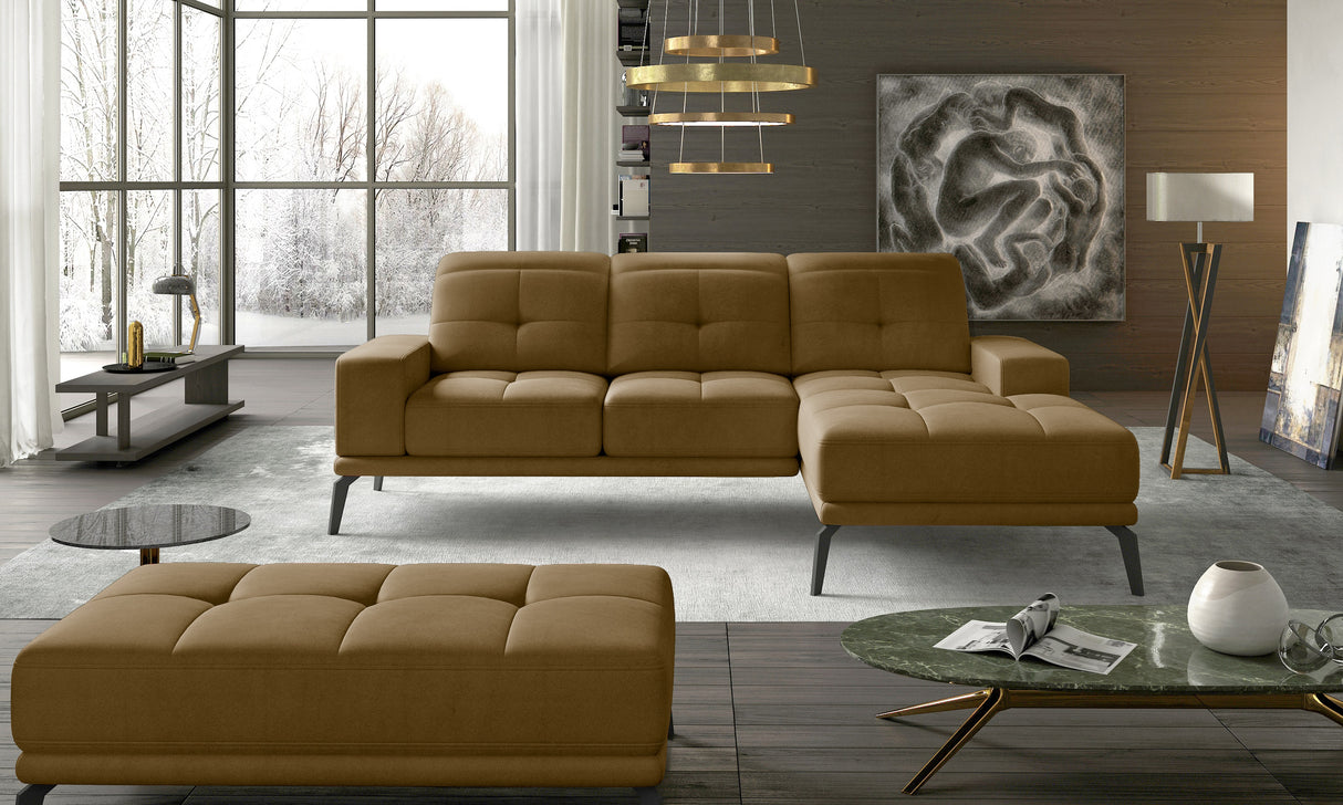 Corner sofa and pouf suite EL7976