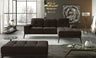 Corner sofa and pouf suite EL7976