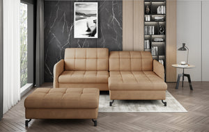 Corner sofa and pouf suite EL1768