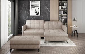 Corner sofa and pouf suite EL1768