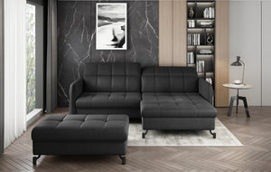 Corner sofa and pouf suite EL1768