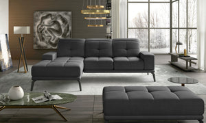 Corner sofa and pouf suite EL7976