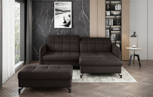 Corner sofa and pouf suite EL1768