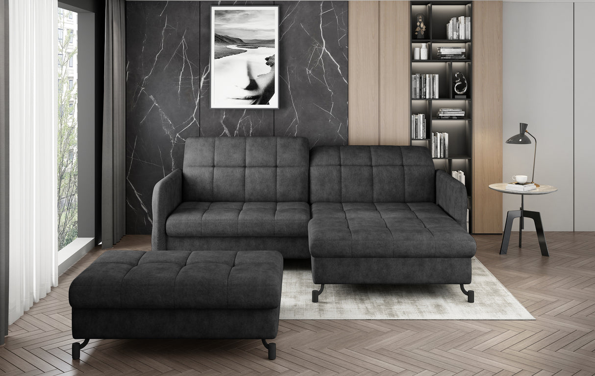 Corner sofa and pouf suite EL1768